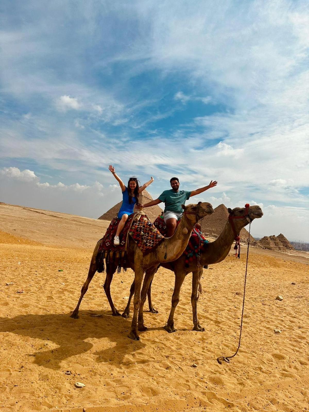 Horus Pyramids Inn Kafret el-Gabal Eksteriør bilde