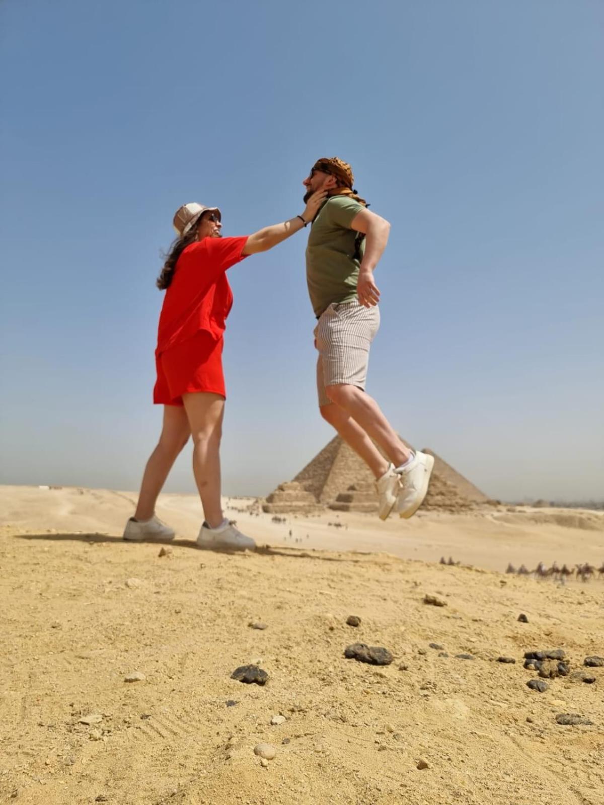 Horus Pyramids Inn Kafret el-Gabal Eksteriør bilde