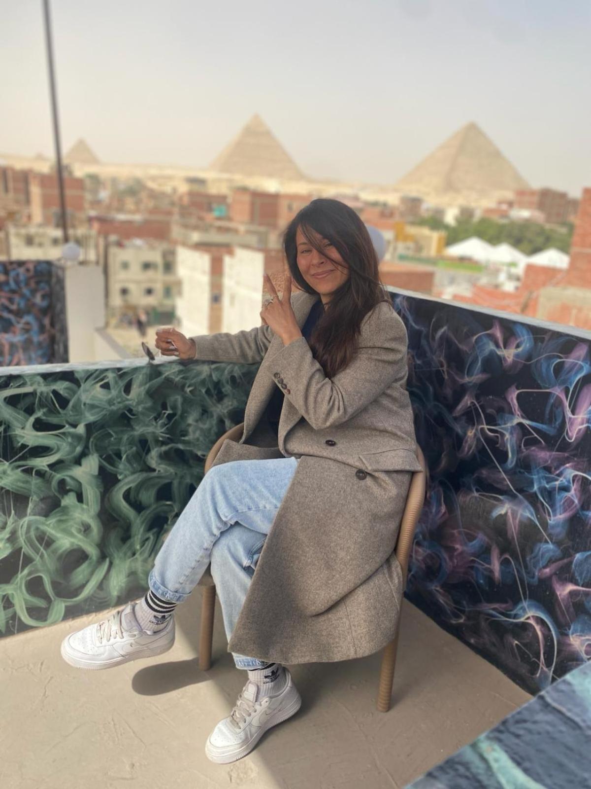 Horus Pyramids Inn Kafret el-Gabal Eksteriør bilde